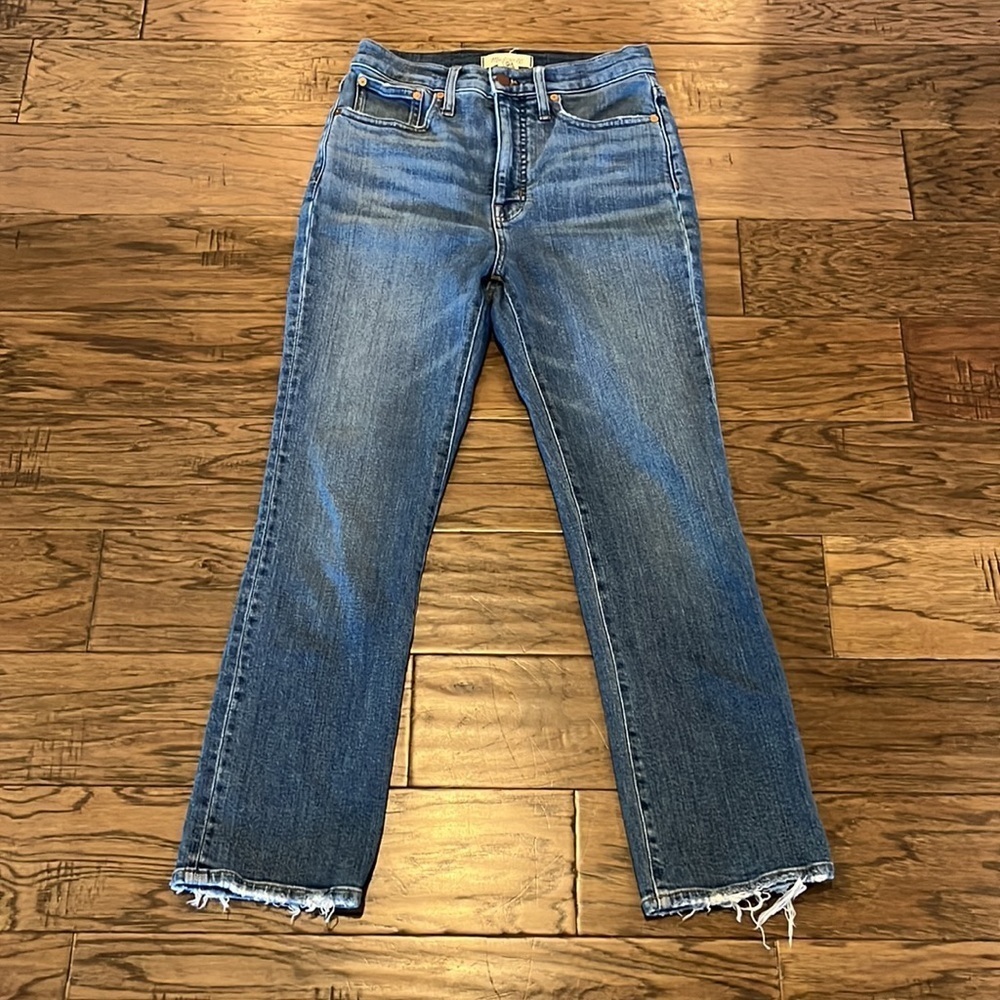Madewell Blue Bootcut Jeans